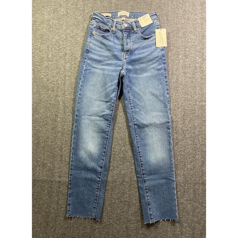 Universal Thread Womens Mid-Rise Jeans Medium Wash Blue Size 2R